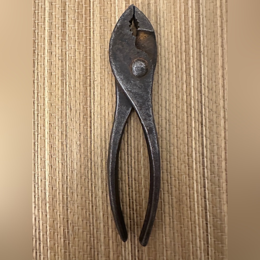 Vintage Antique 6” Slip Joint Pliers Steel USA